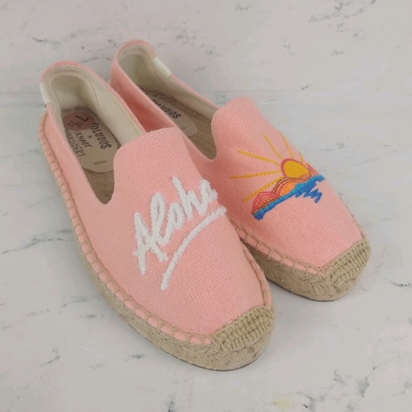 *LAST 1* Soludos Espadrille Platform Smoking Flats - Picture 3 of 7